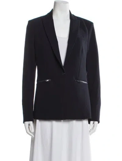 Pre-owned Veronica Beard Blazer In Blue