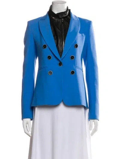 Pre-owned Veronica Beard Blazer In Blue