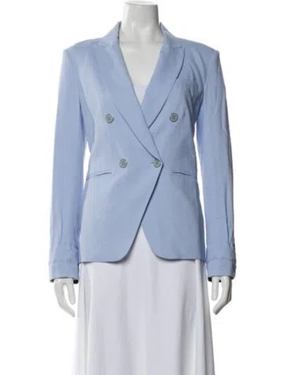 Pre-owned Veronica Beard Blazer In Blue