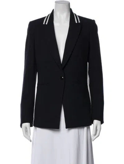 Pre-owned Veronica Beard Blazer In Blue