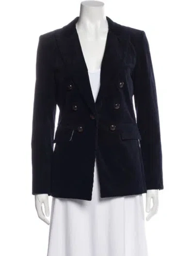 Pre-owned Veronica Beard Blazer In Blue