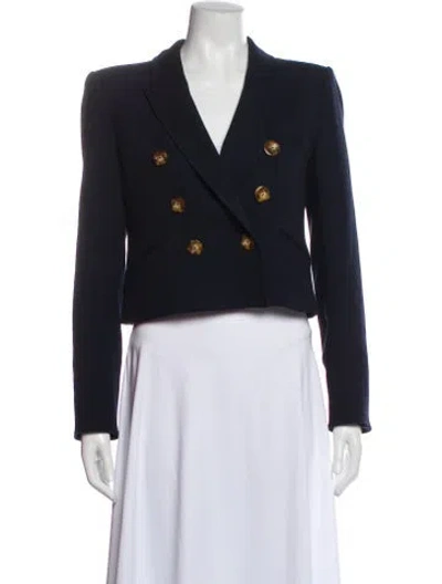 Pre-owned Veronica Beard Blazer In Blue