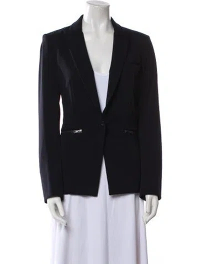 Pre-owned Veronica Beard Blazer In Blue