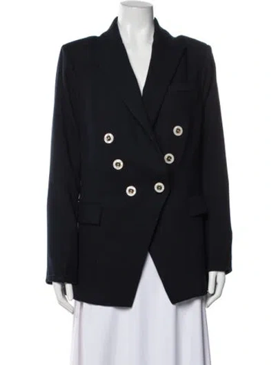Pre-owned Veronica Beard Blazer In Blue