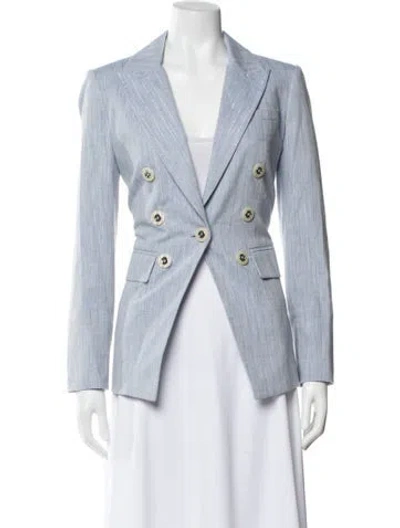 Pre-owned Veronica Beard Blazer In Blue