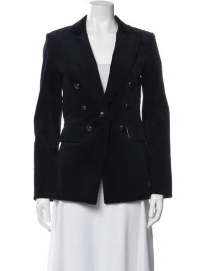 Pre-owned Veronica Beard Blazer In Blue