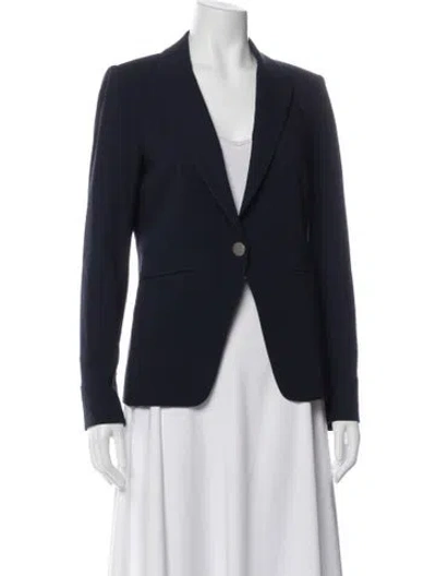 Pre-owned Veronica Beard Blazer In Blue