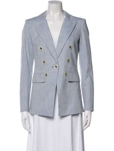 Pre-owned Veronica Beard Blazer In Blue