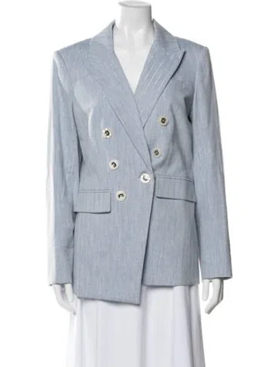 Pre-owned Veronica Beard Blazer In Blue