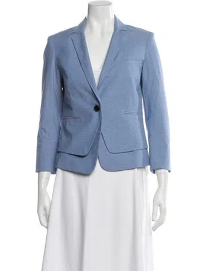 Pre-owned Veronica Beard Blazer In Blue