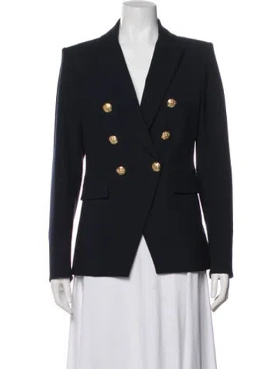 Pre-owned Veronica Beard Blazer In Blue
