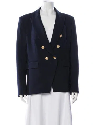 Pre-owned Veronica Beard Blazer In Blue