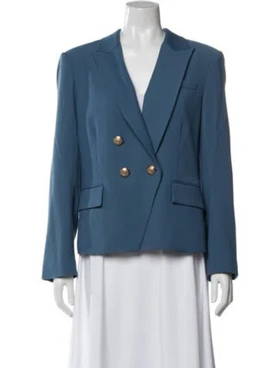 Pre-owned Veronica Beard Blazer In Blue