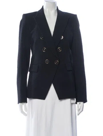 Pre-owned Veronica Beard Blazer In Blue