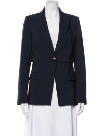 Pre-owned Veronica Beard Blazer In Blue