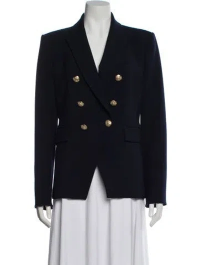 Pre-owned Veronica Beard Blazer In Blue