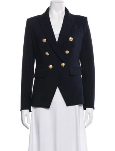 Pre-owned Veronica Beard Blazer In Blue