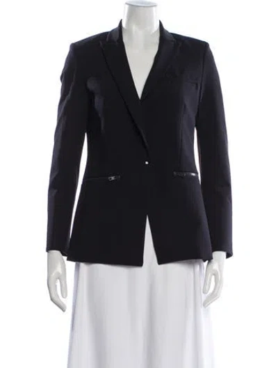 Pre-owned Veronica Beard Blazer In Blue