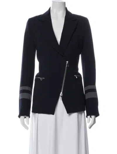 Pre-owned Veronica Beard Blazer In Blue