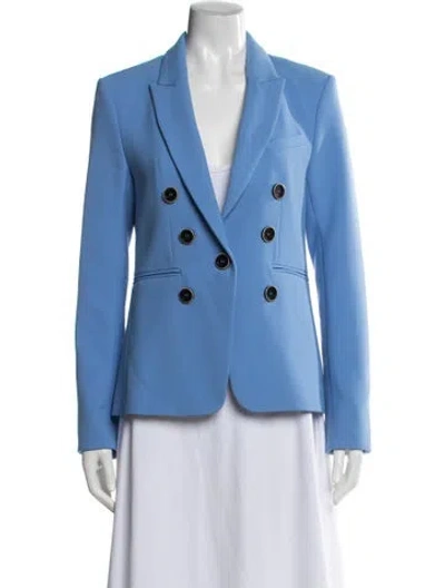 Pre-owned Veronica Beard Blazer In Blue