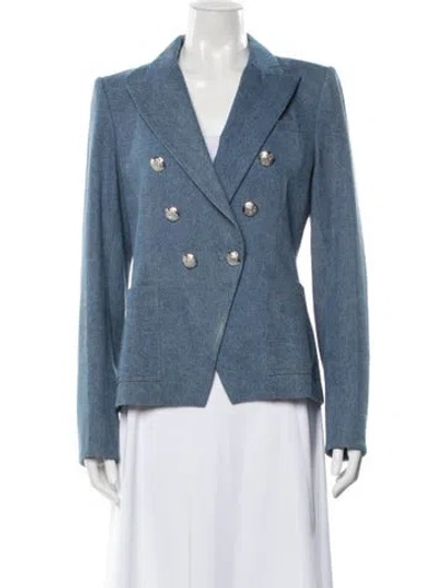 Pre-owned Veronica Beard Blazer In Blue