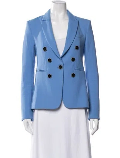 Pre-owned Veronica Beard Blazer In Blue