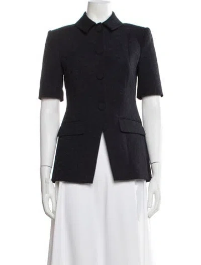 Pre-owned Veronica Beard Blazer In Blue