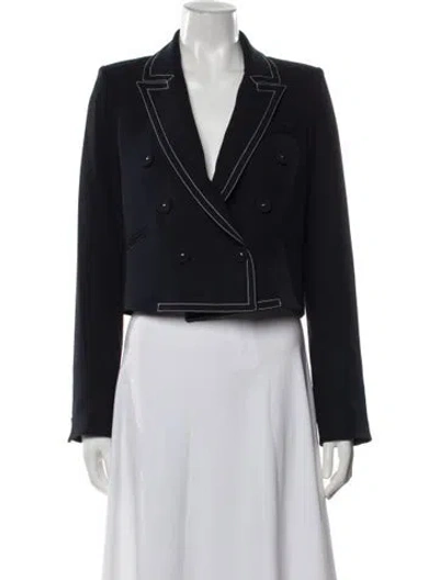 Pre-owned Veronica Beard Blazer In Blue
