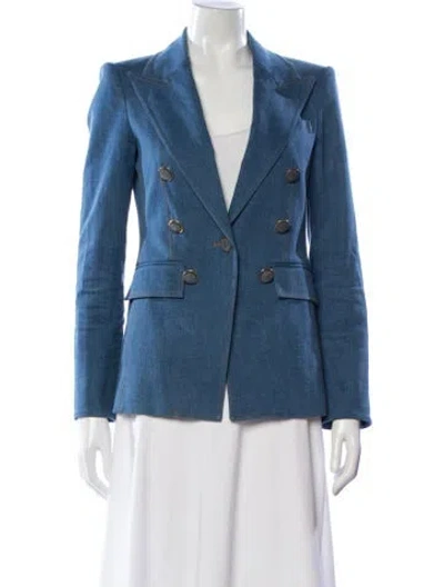 Pre-owned Veronica Beard Blazer In Blue