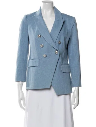 Pre-owned Veronica Beard Blazer In Blue