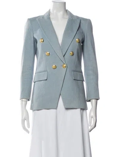 Pre-owned Veronica Beard Blazer In Blue