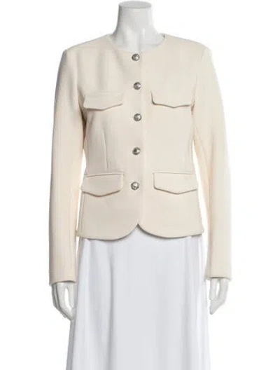 Pre-owned Veronica Beard Blazer In Blue