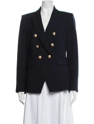 Pre-owned Veronica Beard Blazer In Blue