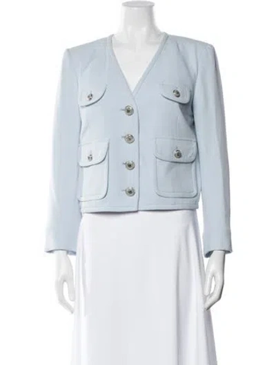 Pre-owned Veronica Beard Blazer In Blue