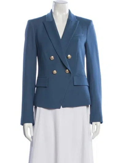 Pre-owned Veronica Beard Blazer In Blue