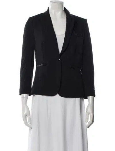 Pre-owned Veronica Beard Blazer In Blue