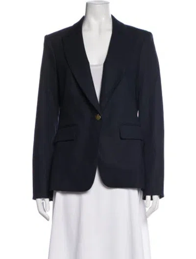 Pre-owned Veronica Beard Blazer In Blue
