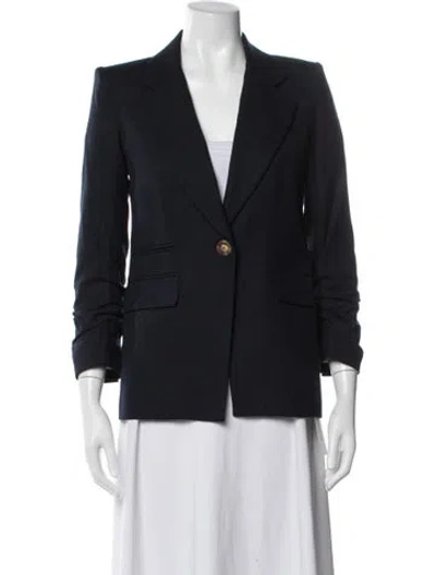 Pre-owned Veronica Beard Blazer In Blue