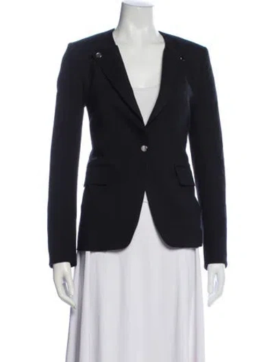 Pre-owned Veronica Beard Blazer In Blue