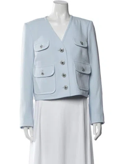 Pre-owned Veronica Beard Blazer In Blue