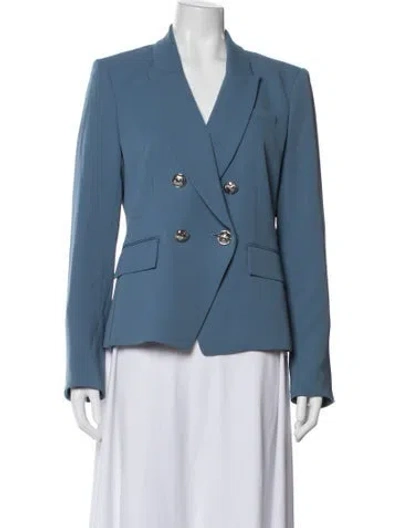 Pre-owned Veronica Beard Blazer In Blue