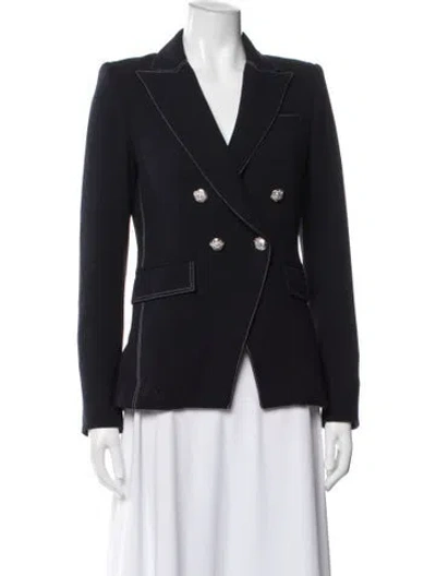 Pre-owned Veronica Beard Blazer In Blue
