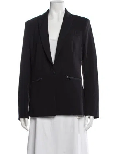 Pre-owned Veronica Beard Blazer In Blue