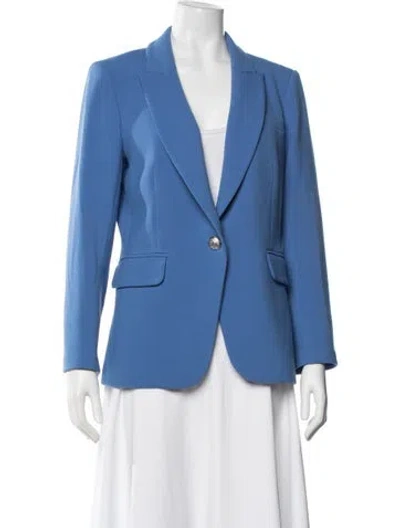 Pre-owned Veronica Beard Blazer In Blue
