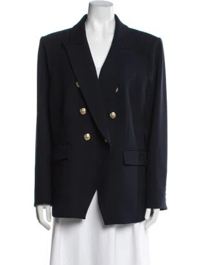 Pre-owned Veronica Beard Blazer In Blue