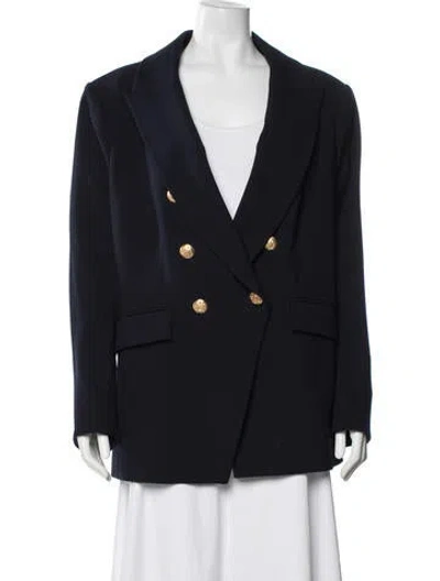 Pre-owned Veronica Beard Blazer In Blue