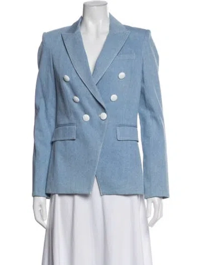 Pre-owned Veronica Beard Blazer In Blue