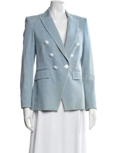 Pre-owned Veronica Beard Blazer In Blue