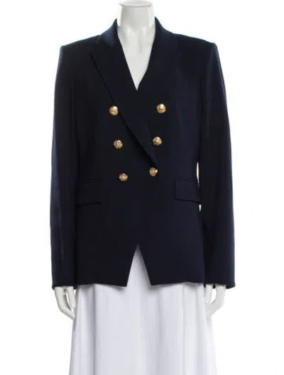 Pre-owned Veronica Beard Blazer In Blue