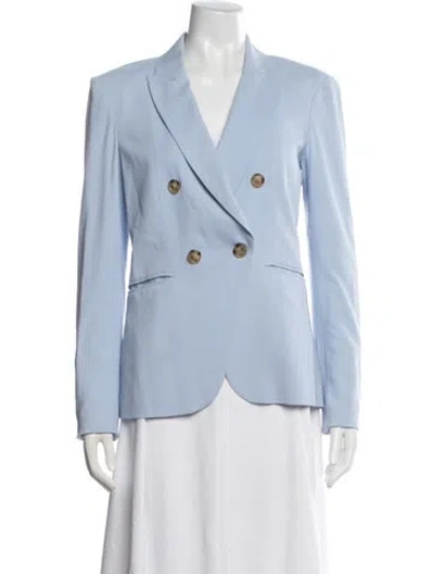 Pre-owned Veronica Beard Blazer In Blue